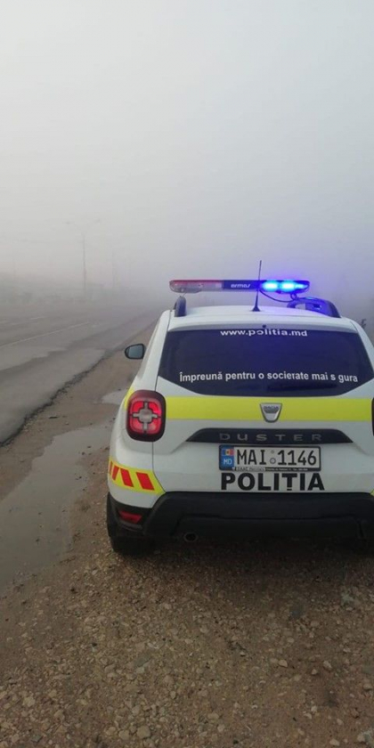 INP atentioneaza soferii sa fie atenti la volan. Pe drumurile nationale se circula in conditii de ceata - FOTO