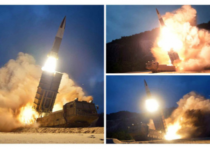 Reacţia lui Kim Jong-Un după ultimul test cu rachete. Coreea de Nord ar avea „noi arme” - FOTO Reacţia lui Kim Jong-Un după ultimul test cu rachete. Coreea de Nord ar avea „noi arme” - FOTO