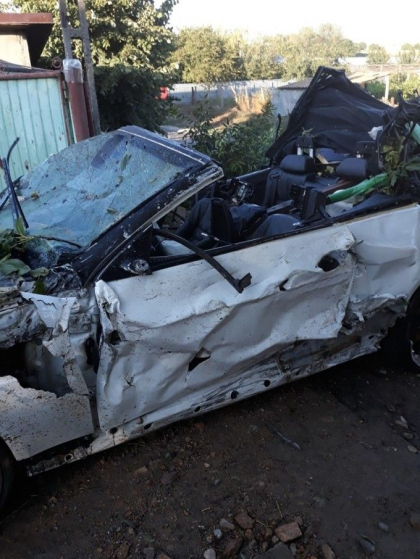 Accident cu 2 morti in Tulcea. IMAGINI SOCANTE: soferul a transmis totul live pe Facebook - VIDEO