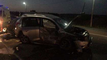 Patru persoane printre care un copil si un bebelus de numai 6 luni, au avut de suferit in urma altui accident produs la Peresecina - FOTO