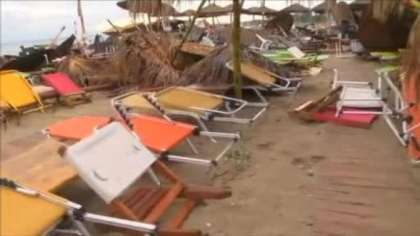 Alerta meteo in Grecia. Furtuni puternice si grindina, anuntate in Thassos sau Halkidiki
