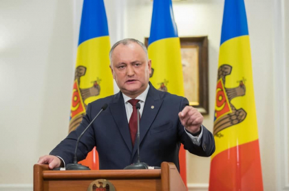 Igor Dodon: "ANRE a revazut nejustificat tarifele la gazele naturale si energie electrica, plasind o bomba sub sistemul energetic al tarii"