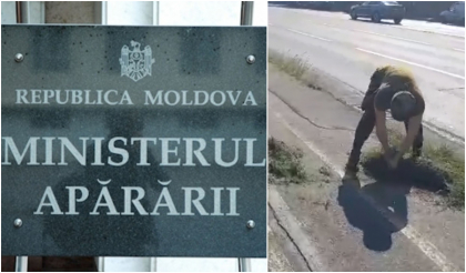 Ce spun responsabilii de la Ministerul Apararii, despre militarii care smulg iarba in preajma Complexului Memorial Eternitate: "In fiecare saptamana, militarii fac astfel de lucrari acolo. Ei sunt asigurati cu apa si unelte. Complexul se afla in gestiunea Ministerului Apararii, alte structuri nu se implica" Ce spun responsabilii de la Ministerul Apararii, despre militarii care smulg iarba in preajma Complexului Memorial Eternitate: "In fiecare saptamana, militarii fac astfel de lucrari acolo. Ei sunt asigurati cu apa si unelte. Complexul se afla in gestiunea Ministerului Apararii, alte structuri nu se implica"