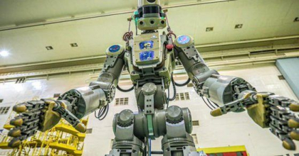 Primul sau robot umanoid, Fiodor, trimis de Rusia cu o racheta Soyouz pe Statia Spatiala Internationala