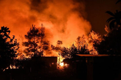 Atentionare: risc ridicat de incendii in Grecia. Zonele afectate Atentionare: risc ridicat de incendii in Grecia. Zonele afectate