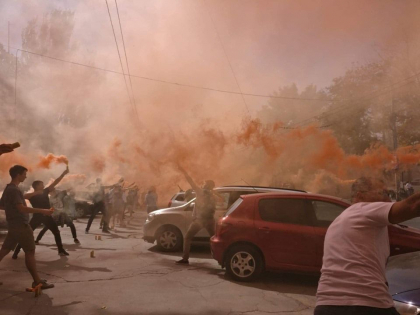 Cum a aratat astazi Stadionul Republican, dupa ce mai multi sportivi au dat cu fumigene colorate: "Stadionul e Republican" - FOTO Cum a aratat astazi Stadionul Republican, dupa ce mai multi sportivi au dat cu fumigene colorate: "Stadionul e Republican" - FOTO