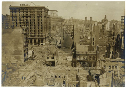 Imagini rare cu dezastrul produs de cutremurul devastator din 1906, din San Francisco - FOTO Imagini rare cu dezastrul produs de cutremurul devastator din 1906, din San Francisco - FOTO