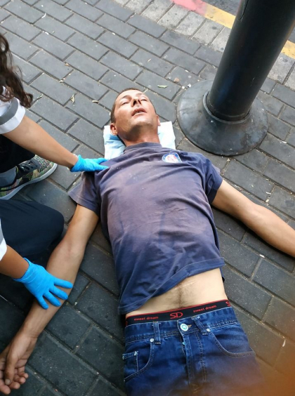 Un barbat, care ar fi moldovean, gasit fara cunostinta pe o strada din Tel Aviv. Reactia MAEIE