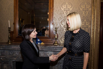Maia Sandu a avut o intrevedere cu Ivanka Trump, consilierul presedintelui SUA, la Washington - GALERIE FOTO