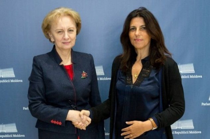 Zinaida Greceanii  s-a intalnit cu secretarul adjunct al Comisiei de la Venetia. Despre ce au discutat - GALERIE FOTO