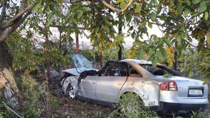 Un automobil, facut zob dupa ce a intrat violent intr-un copac pe soseaua Chisinau-Giurgiulesti. Atat soferul, cat si sotia si copilul lui au ajuns in stare grava la spital - GALERIE FOTO Un automobil, facut zob dupa ce a intrat violent intr-un copac pe soseaua Chisinau-Giurgiulesti. Atat soferul, cat si sotia si copilul lui au ajuns in stare grava la spital - GALERIE FOTO