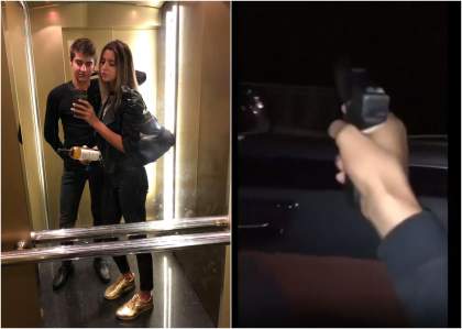 Sandra Dodon, sora baiatului care trage din arma si se filmeaza cum circula neregulamentar pe strazi ii da replica lui Dorin Chirtoaca si publica imagini cu acesta in stare de ebrietate: "Incetati sa ne faceti copii de bani gata. Parintii mei au muncit pentru tot ce au acum, fara a “fura” din buzunarul vostru" Sandra Dodon, sora baiatului care trage din arma si se filmeaza cum circula neregulamentar pe strazi ii da replica lui Dorin Chirtoaca si publica imagini cu acesta in stare de ebrietate: "Incetati sa ne faceti copii de bani gata. Parintii mei au muncit pentru tot ce au acum, fara a “fura” din buzunarul vostru"
