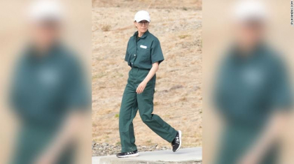 Actrita de la Hollywood, acuzata ca a dat mita pentru studiile copiilor intr-un dosar care vizeaza familii bogate si universitati de elita, fotografiata in curtea inchisorii unde isi ispaseste pedeapsa