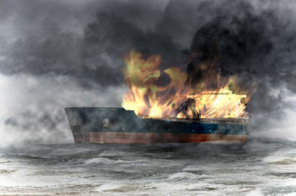 Mai multi membri ai echipajului unui vas rusesc au murit dupa o explozie la bordul navei Mai multi membri ai echipajului unui vas rusesc au murit dupa o explozie la bordul navei