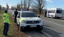 Noua soferi, sanctionati pentru transportarea ilegala de marfuri si persoane. Acestia s-au ales cu amenzi de 10 000 de lei - FOTO