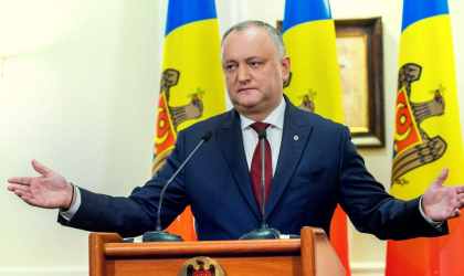Igor Dodon anunta briefing de presa, dupa ce a fost demis guvernul Sandu. Presedintele inca nu a venit cu o reactie