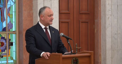 Igor Dodon, dupa ce Ion Chicu, impreuna cu noul cabinet de ministri, a depus juramantul: "Fara o reforma reala a justitiei, nu vom putea face fata nici in alte domenii" - VIDEO
