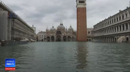 Venetia, inundata in proportie de 70%. A fost decretata stare de urgenta