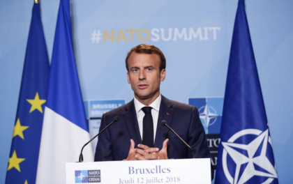 Doua persoane arestate in Franta pentru ca au planuit asasinarea lui Emmanuel Macron