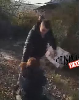 Detalii noi. Tanarul, care apare in imaginile unde loveste cu cruzime o minora din Calarasi, a fost identificat: este audiat de oamenii legii
