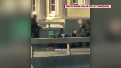 Momentul in care martorii l-au capturat pe atacatorul din Londra. „Eroism fara margini”
