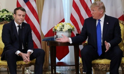Donald Trump vrea mai multi bani pentru NATO. Este in conflict cu Emmanuel Macron