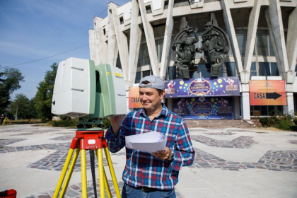 Circul din Chisinau are o copie digitala 3D, realizata cu un scaner laser - GALERIE FOTO Circul din Chisinau are o copie digitala 3D, realizata cu un scaner laser - GALERIE FOTO