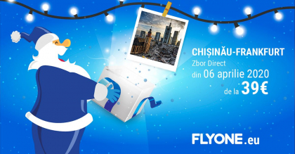 FLYONE ANUNTA LANSAREA CURSEI CHISINAU – FRANKFURT! FLYONE ANUNTA LANSAREA CURSEI CHISINAU – FRANKFURT!