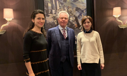Maia Sandu si Olesea Stamate s-au intalnit cu presedintele Comisiei de la Venetia, Gianni Buquicchio. Despre ce au discutat 