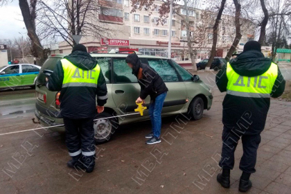 Accident grav la Grigoriopol. O femeie a fost lovita de o masina in timp ce traversa strada
