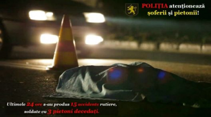 Bilantul primelor 24 de ore de Craciun pe drumurile nationale. In urma accidentelor, trei oameni au murit, iar mai multi au ajuns la spital