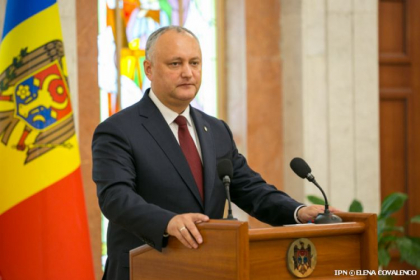 Igor Dodon: Alegerile prezidentiale ar putea avea loc pe 8 noiembrie