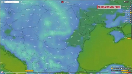 Un val de aer polar vine peste Moldova. Cand se anunta ninsori. In noaptea dintre ani vom avea - 6 grade Celsius