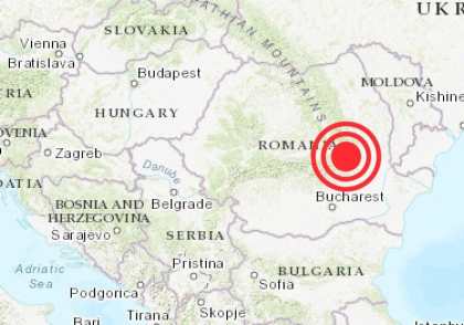 Un cutremur cu magnitudinea de 3.2 a fost inregistrat la Vrancea