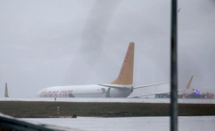 Un avion a iesit de pe pista in Istanbul. Toate zborurile, suspendate temporar