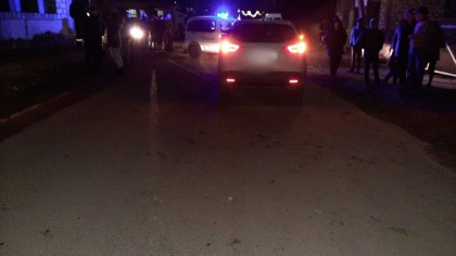Accident tragic la Straseni. Un barbat a fost lovit mortal in timp ce traversa strada - FOTO