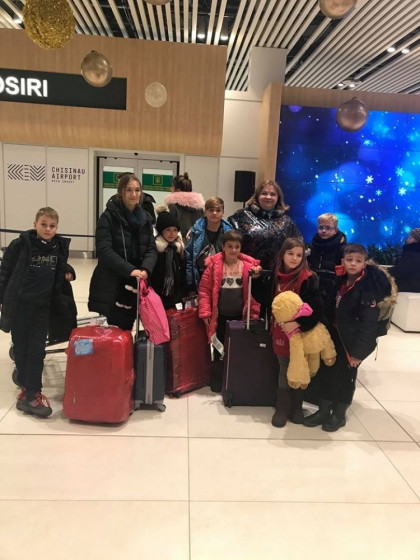 Mai multi copii din Republica Moldova, ramasi fara ocrotire parinteasca, si-au petrecut vacanta in Italia - GALERIE FOTO