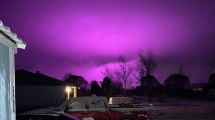 Cerul a devenit mov in Arizona. Explicatiile acestui fenomen neobisnuit