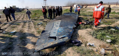 Iranul confirma ca au fost trase doua rachete asupra avionului ucrainean doborat - VIDEO Iranul confirma ca au fost trase doua rachete asupra avionului ucrainean doborat - VIDEO
