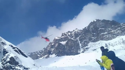 Sapte persoane disparute, in urma unei avalanse pe varful montan Annapurna
