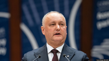Igor Dodon la APCE a vorbit in patru limbi: „Pentru mine, amenintarea reala nu este geopolitica, ci coruptia”