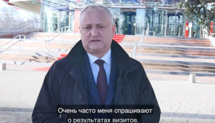 Igor Dodon catre opozitie: "Nu ardeti podurile. Nu excludeti ca am putea fi din nou parteneri de coalitie" - VIDEO Igor Dodon catre opozitie: "Nu ardeti podurile. Nu excludeti ca am putea fi din nou parteneri de coalitie" - VIDEO