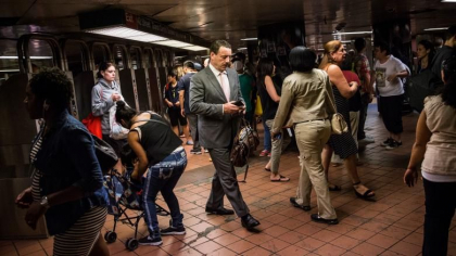 Protest la metroul din New York: Oamenii au cerut transport gratuit si mai putini politisti