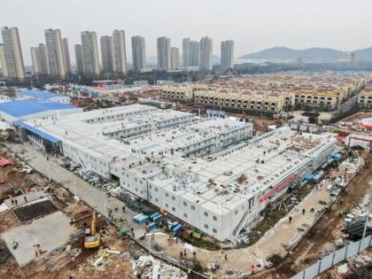 Imagini din spitalul construit in 10 zile in China. Primii pacienti au fost internati - GALERIE FOTO Imagini din spitalul construit in 10 zile in China. Primii pacienti au fost internati - GALERIE FOTO