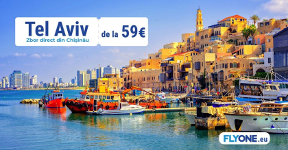 FLYONE REAMINTESTE DESPRE LANSAREA CURSEI CHISINAU – TEL AVIV! FLYONE REAMINTESTE DESPRE LANSAREA CURSEI CHISINAU – TEL AVIV!