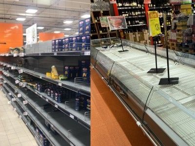 Criza in comunitatile de romani din Italia. Supermarketurile nu mai au mancare - VIDEO