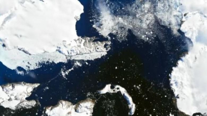 Imagini dramatice facute publice de NASA: Incalzirea globala lasa Antarctica fara gheata Imagini dramatice facute publice de NASA: Incalzirea globala lasa Antarctica fara gheata