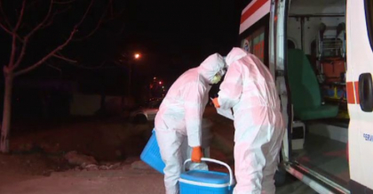 Primele imagini cu italianul cu coronavirus in Romania. A fost surprins intr-o primarie din Gorj - VIDEO