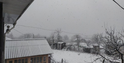 Peisaj de iarna in nordul tarii. Fulgii mascati au acoperit pamantul - VIDEO/FOTO Peisaj de iarna in nordul tarii. Fulgii mascati au acoperit pamantul - VIDEO/FOTO