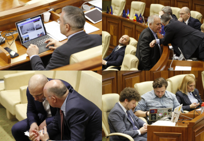 Deputatii s-au intalnit astazi la sedinta Parlamentului: unii au vorbit la telefon, iar altii au baut cafea. Cum au fost surprinsi parlamentarii - GALERIE FOTO Deputatii s-au intalnit astazi la sedinta Parlamentului: unii au vorbit la telefon, iar altii au baut cafea. Cum au fost surprinsi parlamentarii - GALERIE FOTO